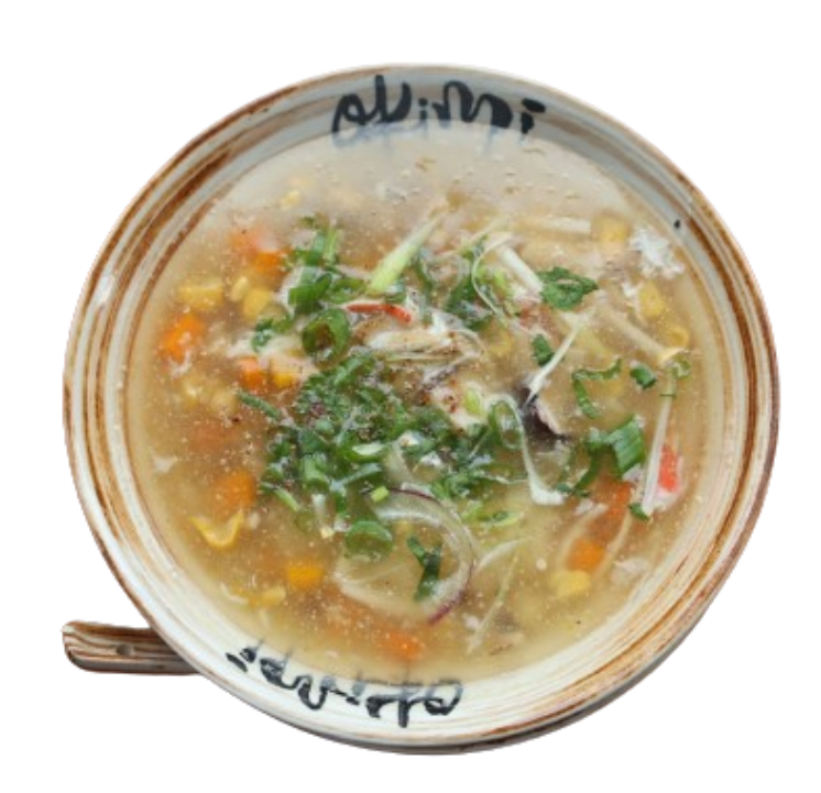 Krebsfleisch Suppe